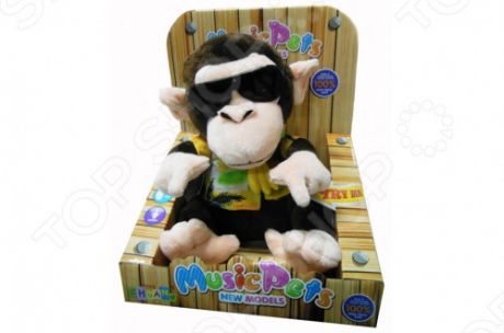 Мягкая игрушка интерактивная «Диджей-обезьянка» CL1505A