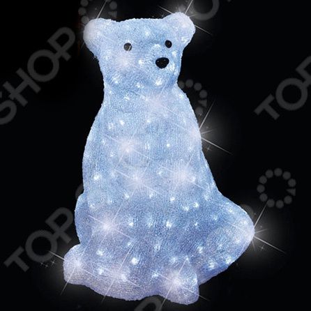 Фигура светящаяся Luca Lighting «Медведь с эффектом мерцания»