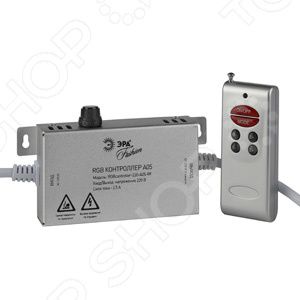 Контроллер для светодиодной RGB-ленты с пультом ДУ Эра RGBcontroller-220-A05-RF
