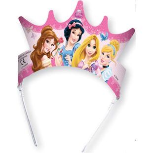 Корона бумажная Procos «Принцессы Disney - сказочный мир»