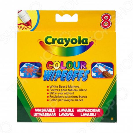 Набор фломастеров Crayola «8 цветов радуги»
