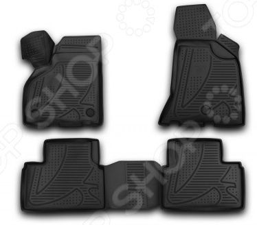 Комплект 3D ковриков в салон автомобиля Novline-Autofamily LADA Priora 2010