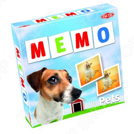 Игра развивающая Tactic 41439 «Мемо. Животные 2»