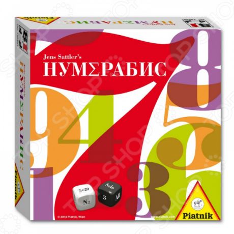Игра развивающая Piatnik 792991 «НумЕрабис»