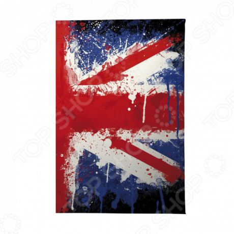 Обложка для автодокументов Mitya Veselkov «Британский флаг в краске»