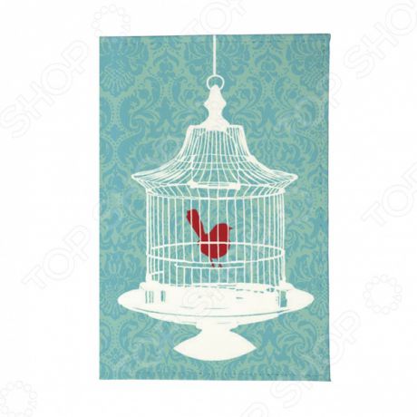 Обложка для паспорта Mitya Veselkov «Птичка в клетке»