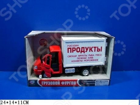 Машина инерционная Joy Toy «Газель фургон Продукты» Р40514