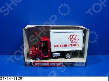 Машина инерционная Joy Toy «Газель фургон Игрушки» Р40519