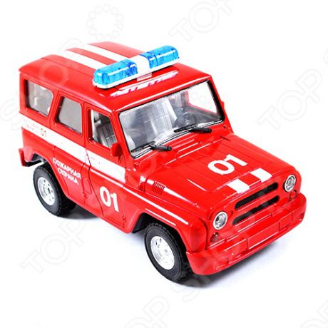 Машина инерционная Joy Toy «УАЗ Hunter - Пожарная» Р40512