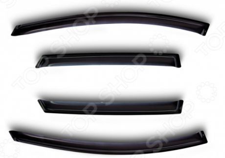Дефлекторы окон Novline-Autofamily Lada (ВАЗ) Largus 2012 универсал на 4 окна