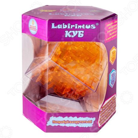 Головоломка Labirintus «Куб прозрачный»