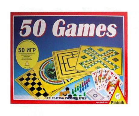 Игра настольная Piatnik «50 игр»