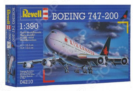 Сборная модель пассажирского самолета Revell Boeing 747-200