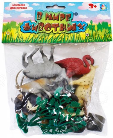 Фигурки-игрушки 1 Toy Т53855 Животные Африки