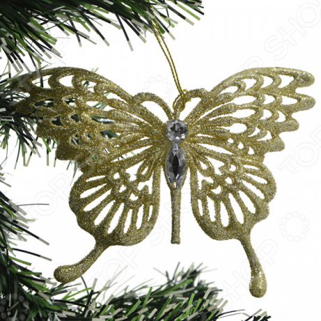 Новогоднее украшение Crystal Deco «Бабочка». В ассортименте