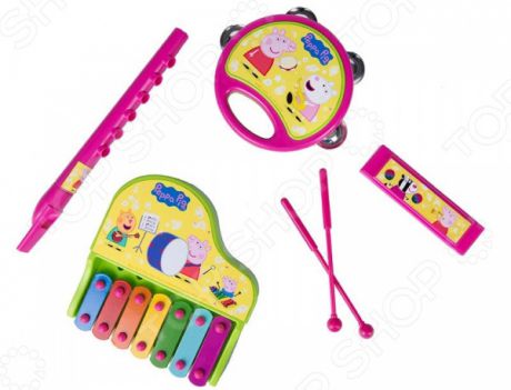 Набор музыкальных инструментов Peppa Pig на блистере