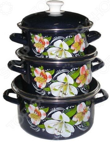 Набор посуды «Букет орхидей»