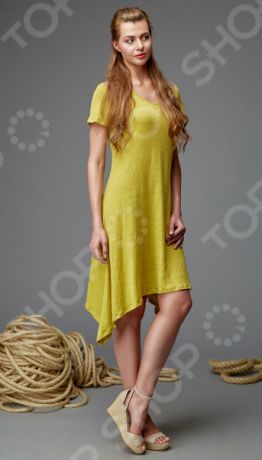 Платье Milliner 1736107. Цвет: оливковый
