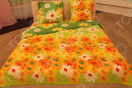 Комплект постельного белья 1,5-спальный Guten Morgen «Солнечные цветы»