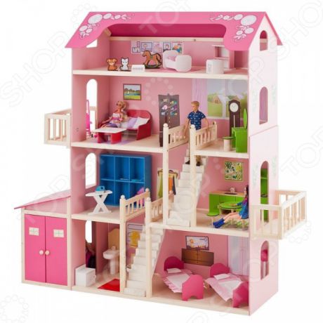 Кукольный дом с аксессуарами PAREMO «Нежность»