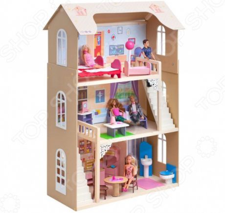 Кукольный дом с аксессуарами PAREMO «Шарм»