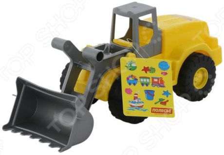 Машинка игрушечная Wader «Агат. Трактор-погрузчик»