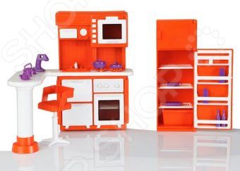 Мебель для куклы Огонек «Кухня» 01536