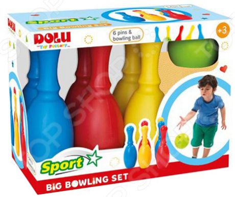 Набор для игры в боулинг Dolu Cute Bowling Set