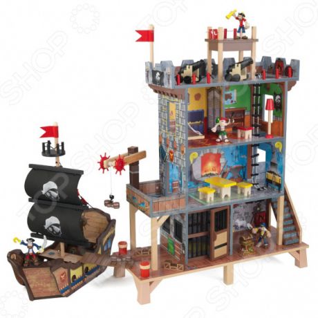 Набор игровой для мальчика KidKraft «Пиратский форт»