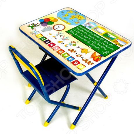Набор мебели детский: стол и стул Дэми «Глобус»