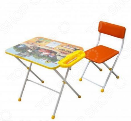 Набор мебели детский: стол и стул Ника «Тачки» Д3Т