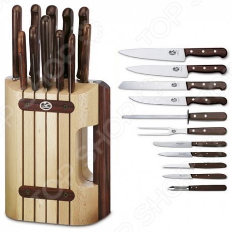 Набор ножей Victorinox Rosewood. Количество предметов: 11