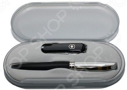 Набор: нож перочинный и ручка Victorinox 4.4323.2