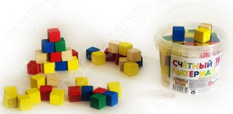 Набор развивающий Русские деревянные игрушки «Кубики» Д013c