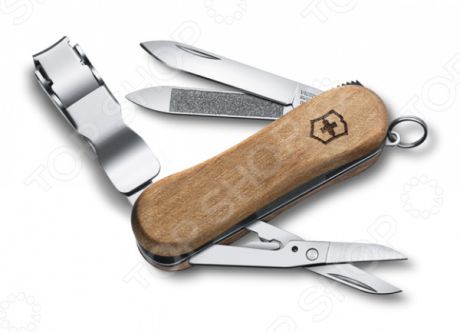 Нож перочинный Victorinox Classic Nail Clip Wood 580 0.6461.63
