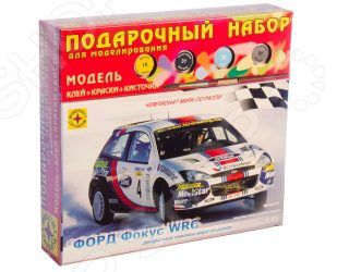Подарочный набор сборной модели автомобиля Моделист 20878 «Форд Фокус» WRC
