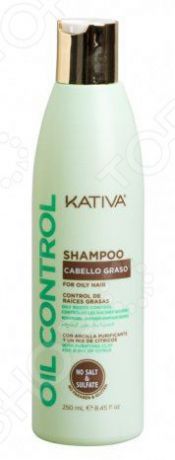 Шампунь для жирных волос Kativa «Контроль»