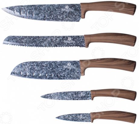 Набор ножей Berlinger Haus на прозрачной подставке