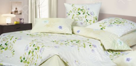Комплект постельного белья Ecotex «Цветочный ноктюрн»