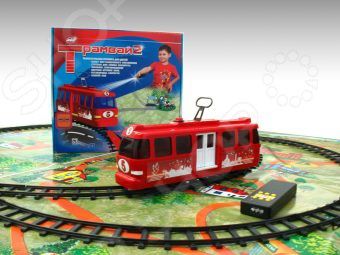 Набор игровой: железная дорога и трамвай Спорт Тойз 52211