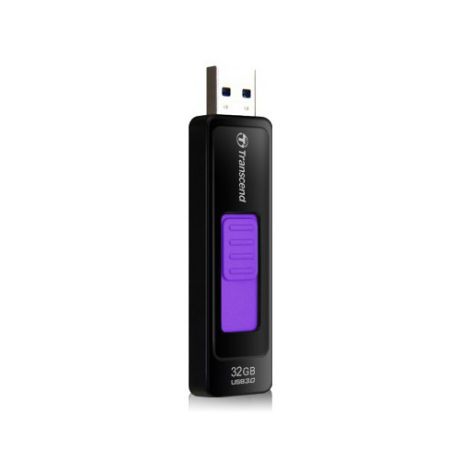 Флешка USB TRANSCEND Jetflash 760 32Гб, USB3.0, черный и фиолетовый [ts32gjf760]