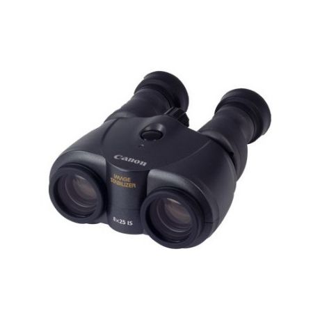 Бинокль CANON Binocular IS, 8 x 25, Porro, черный [7562a019]