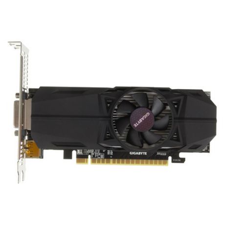 Видеокарта GIGABYTE nVidia GeForce GTX 1050TI , GV-N105TOC-4GL, 4Гб, GDDR5, Low Profile, OC, Ret
