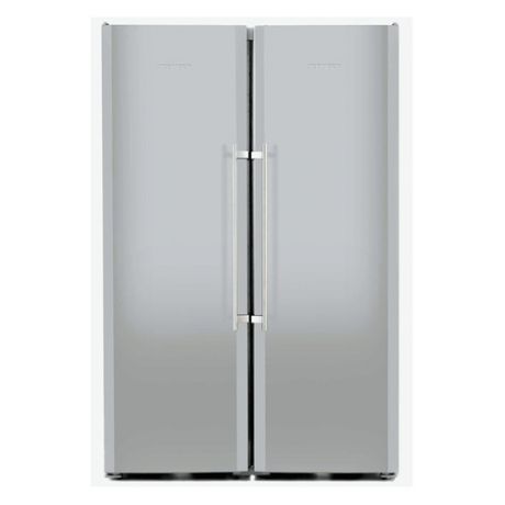 Холодильник LIEBHERR SBSesf 7212 (SGNESF 3063 + SKESF 4240), двухкамерный, серебристый