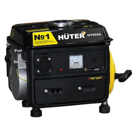 Бензиновый генератор HUTER HT950A, 220 В, 0.95кВт [ht950a ]