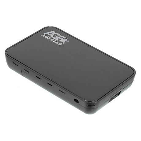 Внешний корпус для HDD AGESTAR 3UB3A8-6G, черный