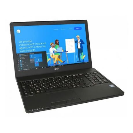 Ноутбук FUJITSU LifeBook A357, 15.6", Intel Core i5 7200U 2.5ГГц, 4Гб, 256Гб SSD, Intel HD Graphics 620, DVD-RW, noOS, LKN:A3570M0011RU, черный