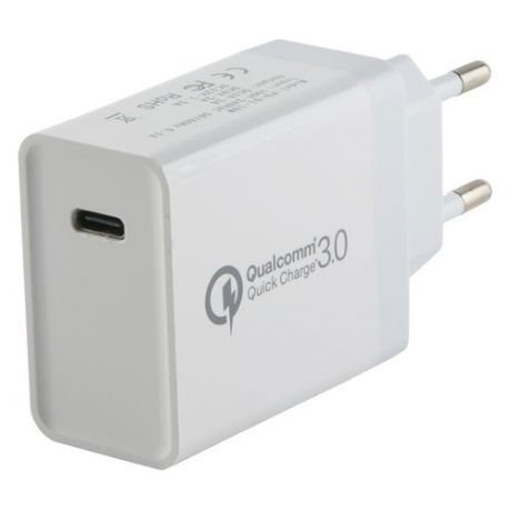 Сетевое зарядное устройство REDLINE PD1-3A, USB type-C, 3A, белый