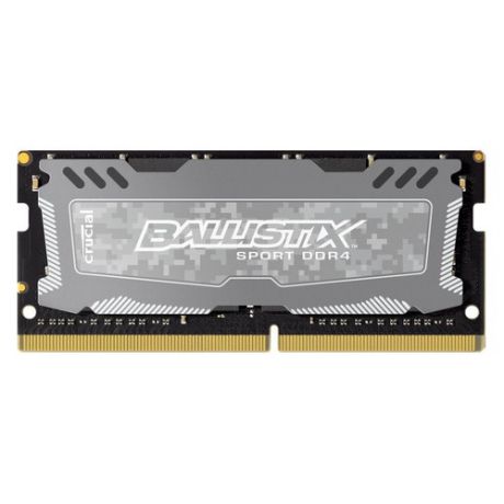 Модуль памяти CRUCIAL Ballistix Sport LT BLS8G4S240FSDK DDR4 - 8Гб 2400, SO-DIMM, Ret