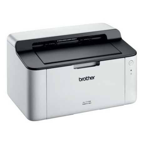 Принтер лазерный BROTHER HL-1110R лазерный, цвет: белый [hl1110r1]